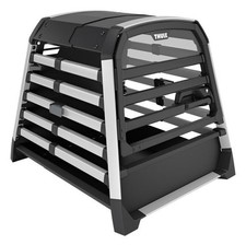 Kennel trasporto cani in auto Allax M compact con soglia