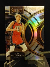 Elena Delle Donne 2024 Panini Select Silver Prizm #123 - Washington Mystics