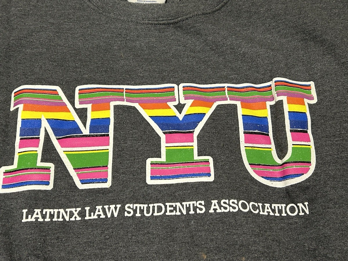 VINTAGE 90s Champion Reverse Weave NYU New York University Large 