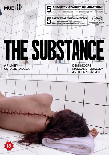 The Substance DVD (2025) Demi Moore, Fargeat (DIR) cert 18 ***NEW*** Great Value