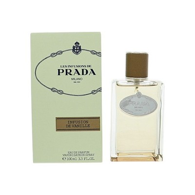 Les Infusion Infusion De Vanille by Prada Box for Women 3.3 Oz Eau De Parfum