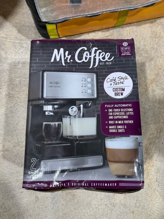 Mr Coffee Cafe Barista Espresso Cappuccino Maker