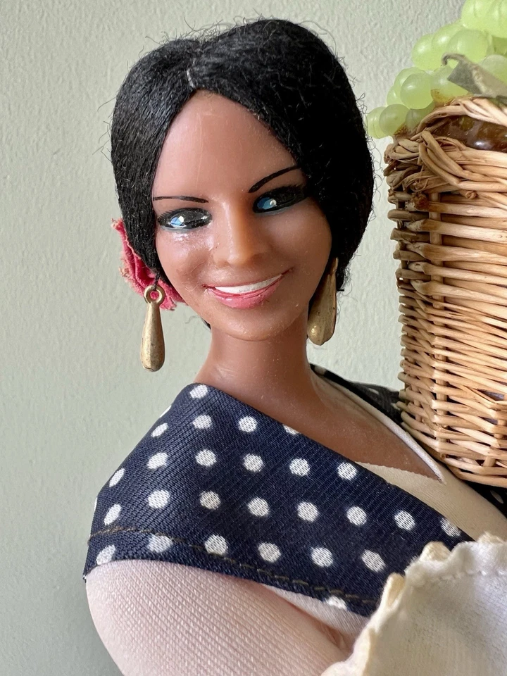 Grande poupée espagnole Marin Chiclana Andalousie flamenco Made in Spain 43 cm - Photo 4/4