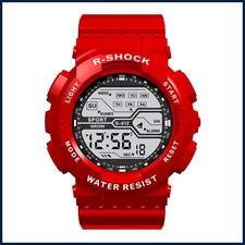 Men Digital Sport Watch LED Waterproof Luminous Military Wristwatch