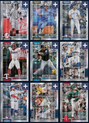 [DIGITAL] Topps Bunt Series 1 Baseball 26 S1 Purple Holofoil Base A to J - Pick