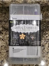 DARICE 2012 Quilling Paper Art Kit with Tools Craft 117 PIECES NEW