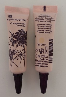 2x Yves Rocher Correcteur Teint Concealer 21487 2x 0,7ml 