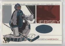 2001 ITG Be A Player Signature Series Vault Gold 1/1 Evgeni Nabokov #GJ-98 3c5