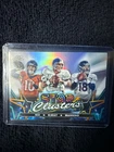 2024 Topps Chrome Bo Nix Star Clusters Rookie Manning Elway Nix No. SCL-2