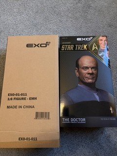 EXO 6 Star Trek Voyager EMH Doctor 1:6 Scale Figure Complete In Box