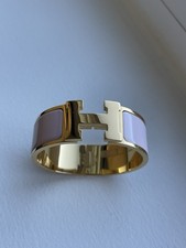 Hermes Clic Clac H Bracelet Wide Size GM Auth...