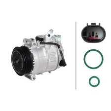 Klimakompressor 12 V Ø 110 HELLA für u.a. MERCEDES-BENZ C-KLASSE