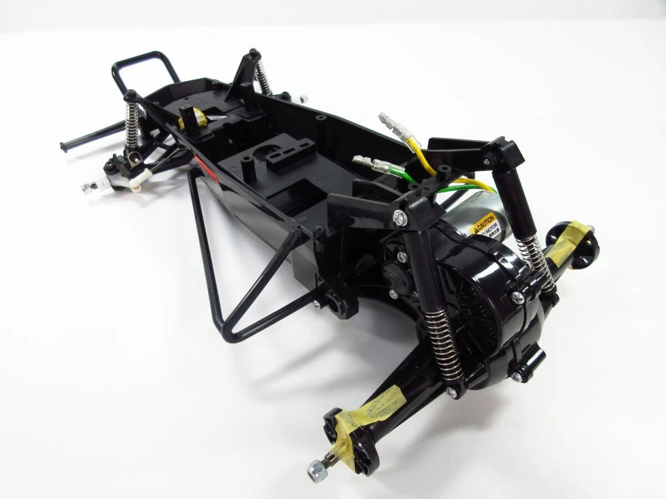 Kit de chasis saltamontes Tamiya 1/10 con motor 380 sin usar y sellado QQ8 Foto 3 de 4