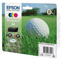 Epson C13T34664010 Golfball Multipack Druckerpatrone #12585539