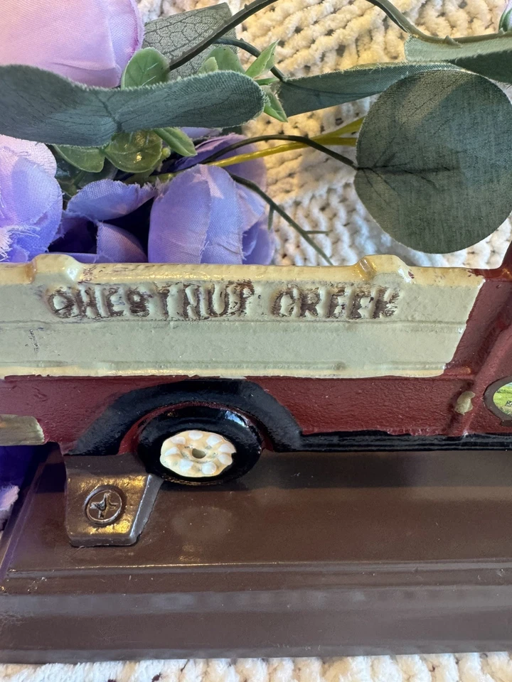 Chestnut Creek Cast Iron Farm Truck Nut Cracker 7.5” Vintage Kitchen Decor - Image 3 of 4