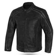 Bela Night Hawk Men’s Vintage Leather Motorcycle Motorbike jacket CE Approved