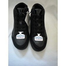 Skechers Eden Kids High Top Sneakers Adaptive Closure Black Size 1