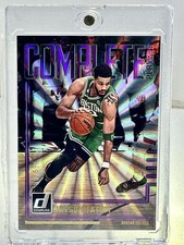 2023-24 Donruss #10 Jayson Tatum Complete Players Purple Laser Holo #/99