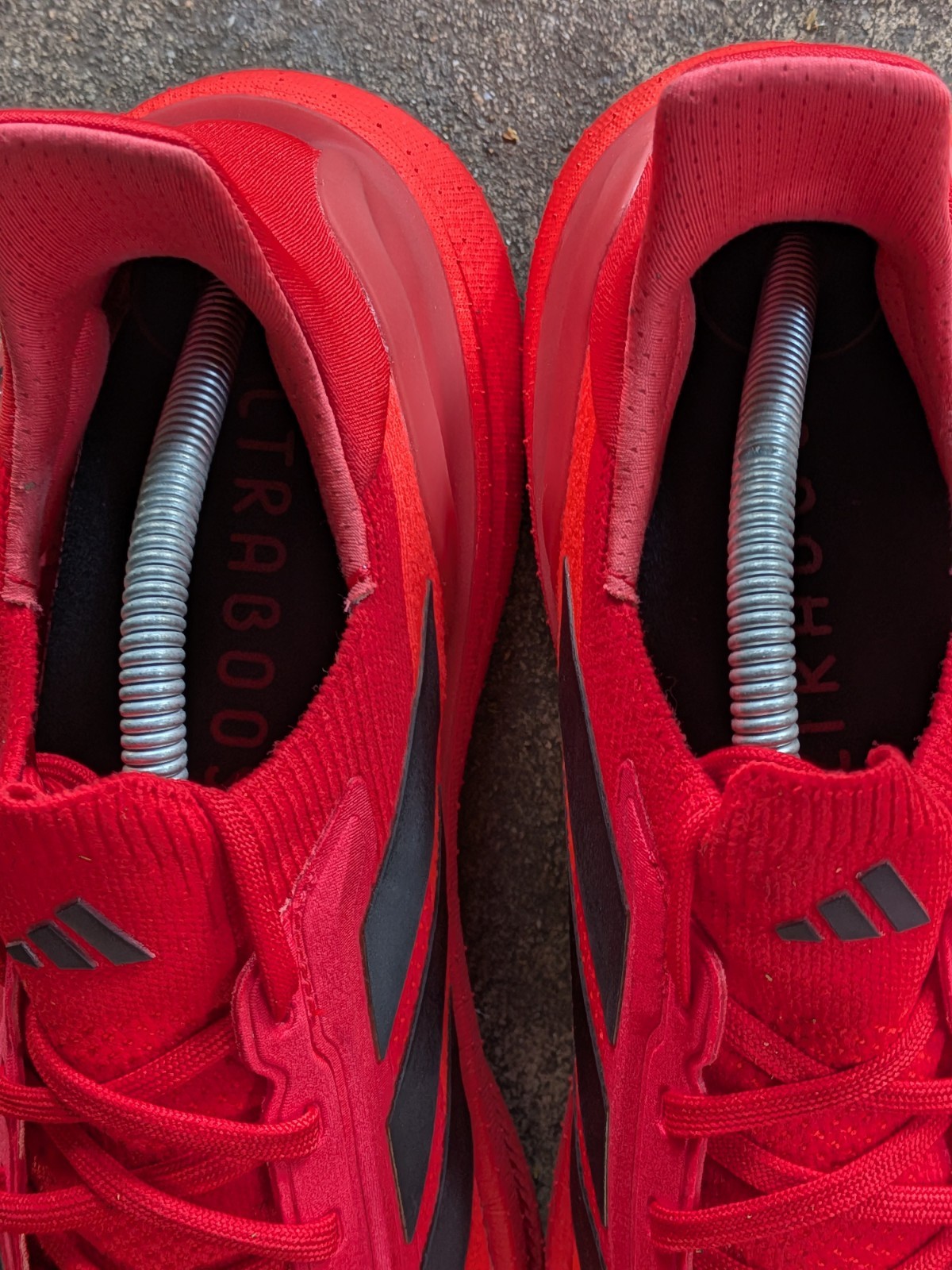 Adidas Ultraboost 5X Running Shoes Red/Black Men's Size 10 US (JH9032) thumbnail 8