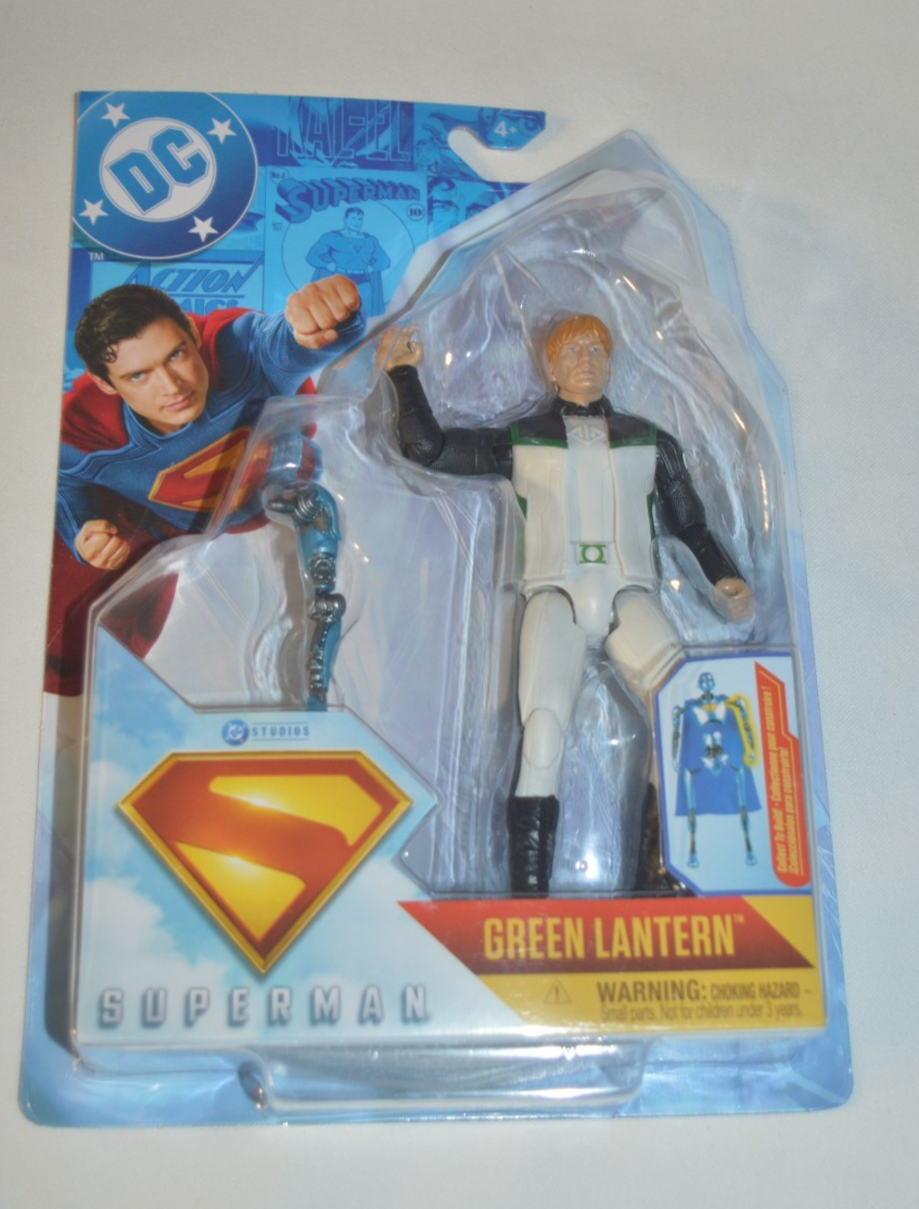 DC STUDIOS SUPERMAN SPIN MASTER - GREEN LANTERN ACTION FIGURE | eBay
