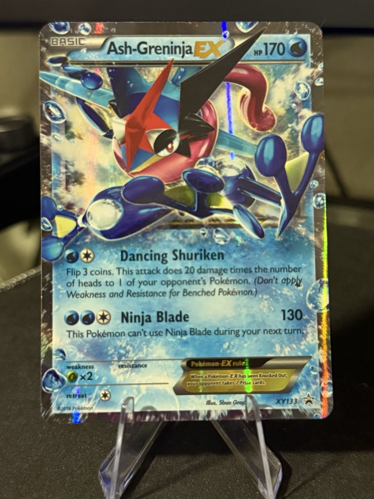Ash-Greninja EX XY133 XY Holo