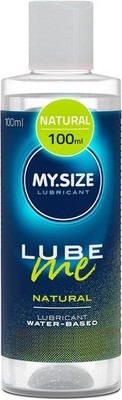 MY.SIZE Lube Me Premium Gleitgel Natural 100 ml I Gleitmittel natürlich & 