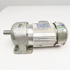 Shin Myung TGM-06CE 25:1 Ratio 1Hp 72RPM 200-220V 50/60Hz Gear Brake Motor