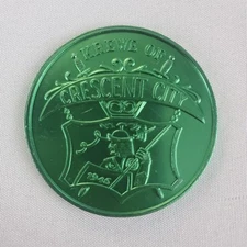 Mardi Gras Krewe Of Cresent City 1946 Token