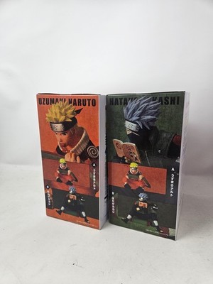 Banpresto Naruto 72 Series Naruto Kakashi Anime PVC 2pc Figure Set