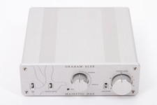 Graham Slee Majestic DAC pre amp, silver, power supply, manual, working well