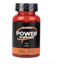 Susnen Power Gummies, with Maca and Shilajit, Inositol (60 Gummies)