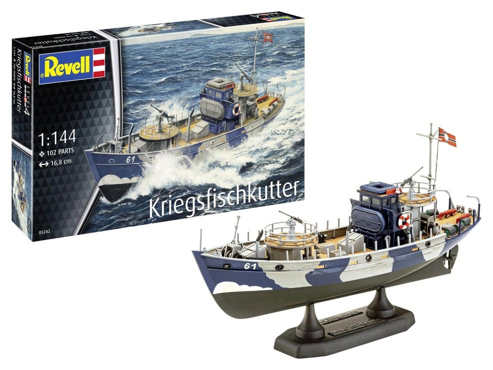Revell of Germany 05242 1:144 KFK WW2 German Patrol Boat Pla
