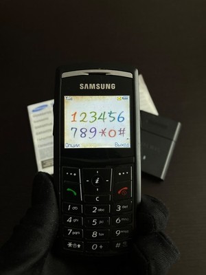 Ultra RARE Samsung SGH-X820 AS IS Black cellphone (unlocked) Made