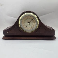 NRA Pennington Concealment Mantel Clock Wooden Tested Works