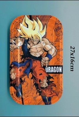 Dragon Ball Namek Saga Super SaiyanLarge Metal Rolling Tray ''11.3 x 7.4''