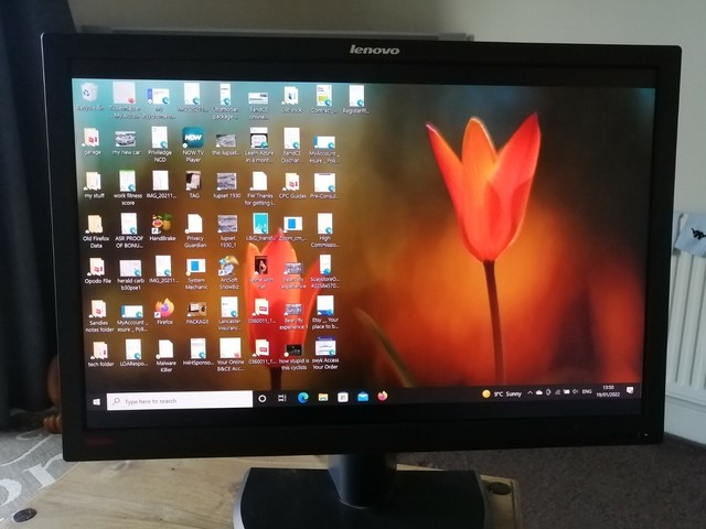 24 Inch Wide LCD LED Backlit Monitor 