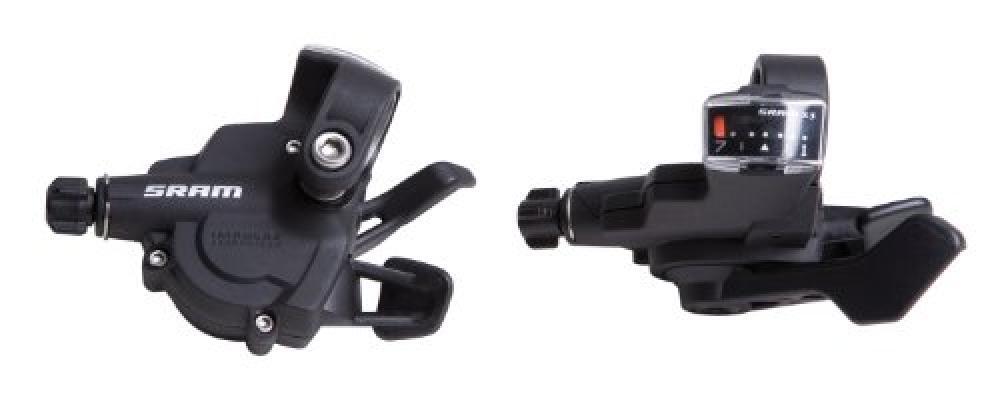 (TG. set 7 velocit  - 3 velocit ) Sram 1:1 MTB Schalter X.3 Trigger-Set, Outdoor