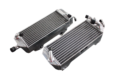 Aluminum Radiator Set (Left + Right) For Suzuki RM250 2-Stroke 1996-2000