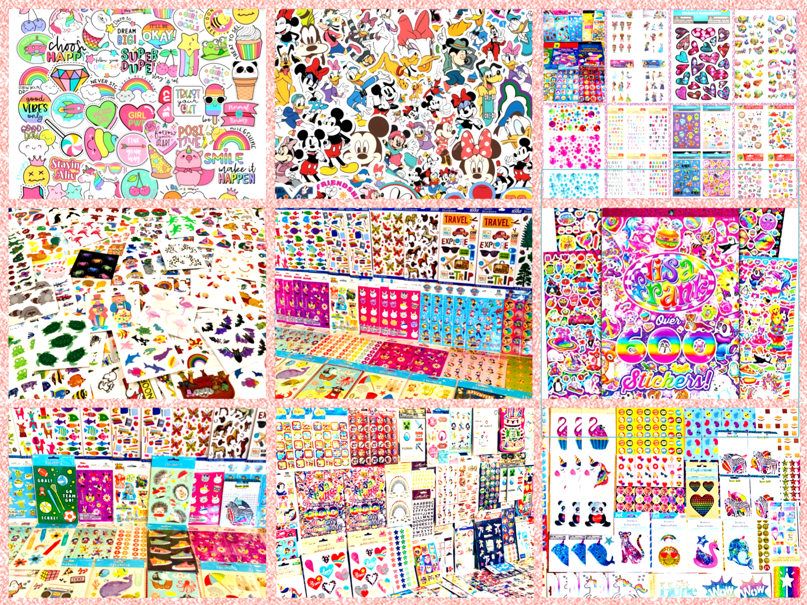 1117+ Sticker Collection Lot