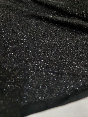 Fabric Sold By The Yard Black Shine Glitter Stretch Spandex Fashion Dress Prom | eBay Fabric Sold By The Yard Black Shine Glitter Stretch Spandex Fashion Dress Prom | eBay