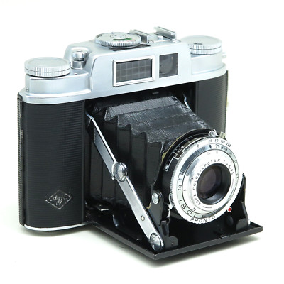 Agfa Isolette L w/Apotar f/4.5 85mm - Fine vintage condition