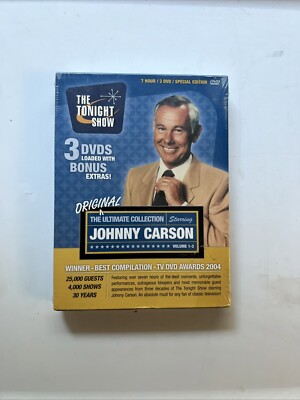 The Ultimate Collection Starring Johnny Carson: Volumes 1-3 (DVD)
