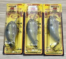 Strike King (Lot Of 3) Pro Model Series 4S Crankbait, Brand New! Free Shipping!
