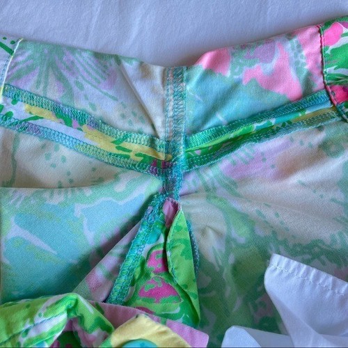Corto LILLY PULITZER Talla 00 Impreso de Hibisco The Callahan L14 - Imagen 12 de 12