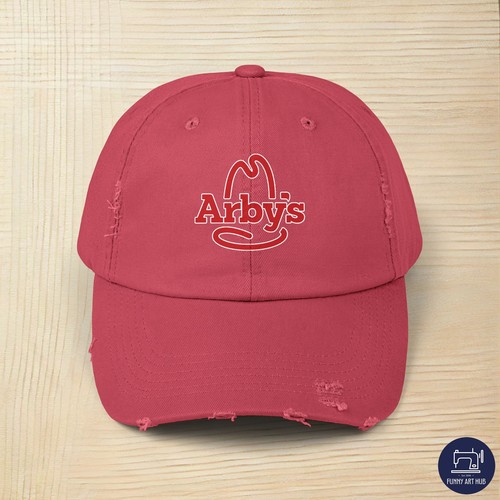 Arby's Restaurant Logo Unisex Distressed Cap - 第 65/73 張圖片