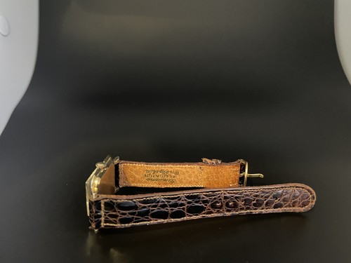 Vintage Glycine 14k Gold Watch - Picture 5 of 6