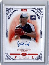 2022 Onyx Extended Blue Ink Jaden Noot Auto (B33) LSU