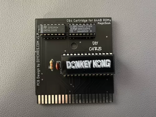Commodore 64 C64 128 C128 Magic Desk Compatible Cartridge + EEPROM