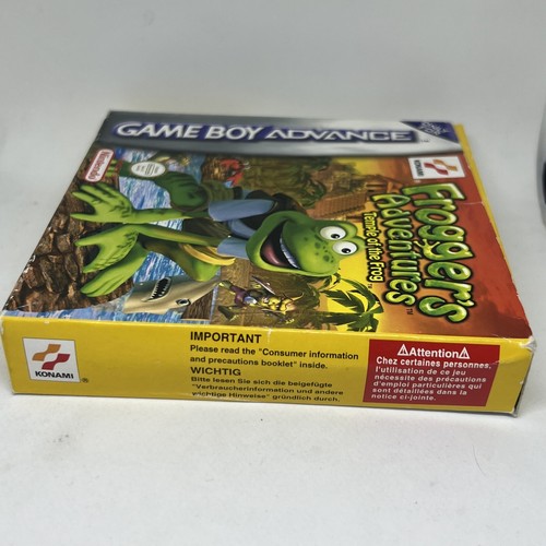 Gameboy Advance Frogger's Adventures Temple of the Frog amico originale in scatola - Foto 3 di 7