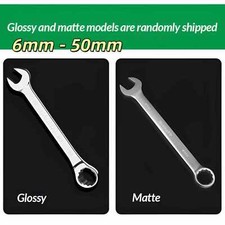 6mm - 50mm Ratchet Spanners Combination Ratchet Wrench Spanner Fixed